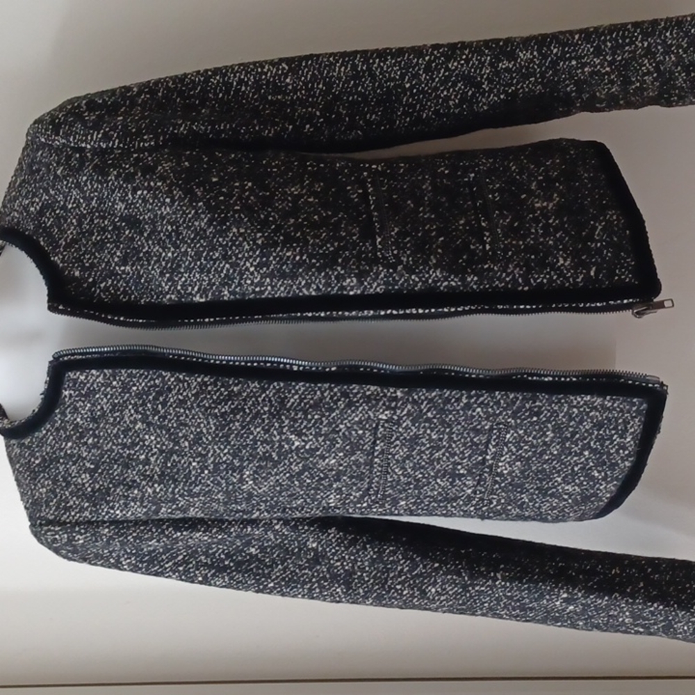 BB DAKOTA wool blend tweed blazer/ size 4
